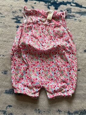 Angel Dear Floral Onesie Baby Girl 0-3 Months
